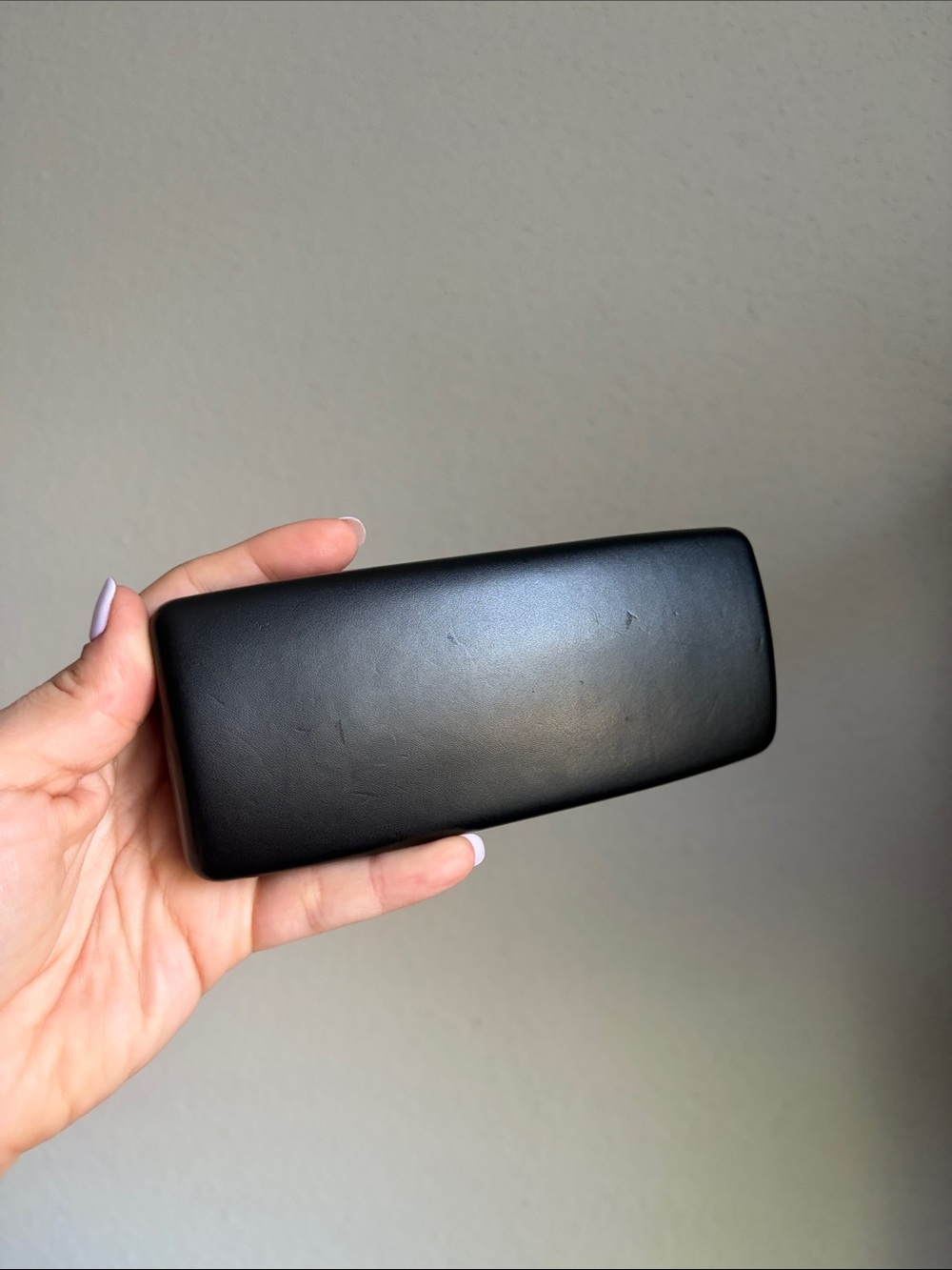 Ralph Lauren Black Hard Eyewear Case with Embossed Logo - Picture 4 of 4
